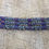 Thumbnail: Blue Purple Tile Weave Bracelet