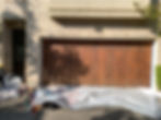 Before: garage door