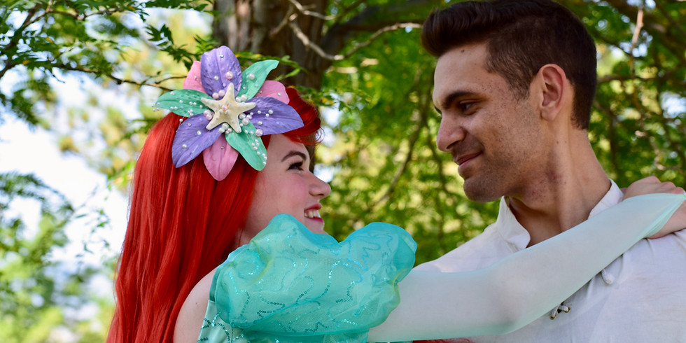 Paint a Sea Shell with Ariel and Eric