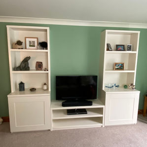 TV media unit.