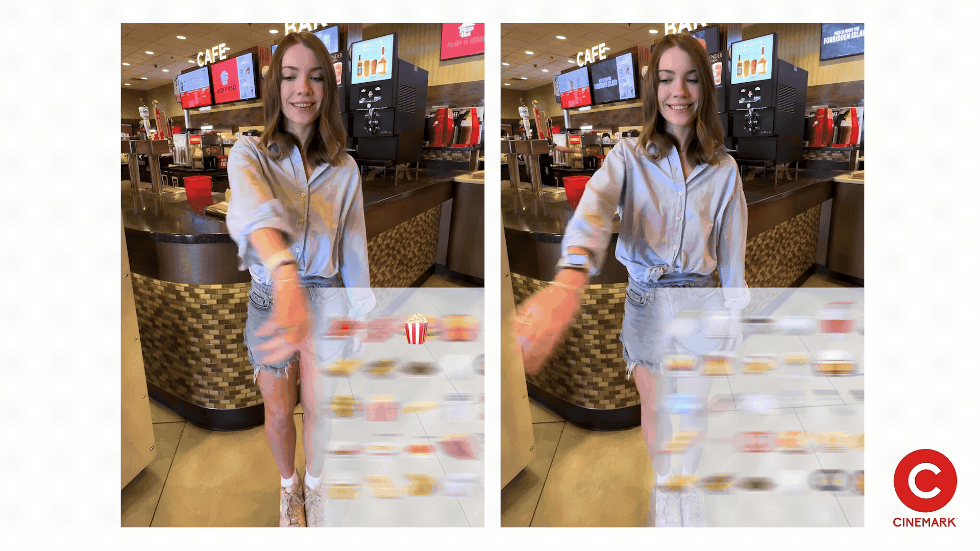 Cinemark - Concession Stand Animation