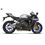 サムネイル： Y122 TERMIGNONI YAMAHA YZF-R1(15-24) スリップオンサイレンサーKIT　GP2R・チタン ・タイプ　Y122094SO02