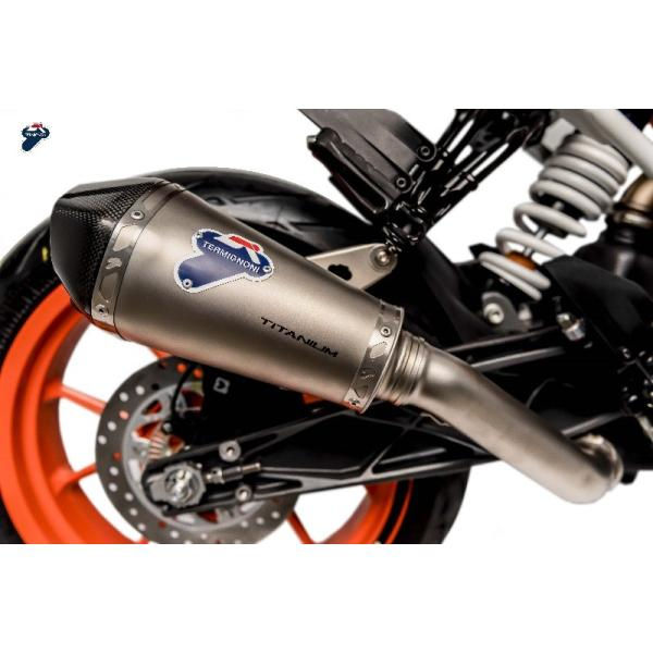 サムネイル： TERMIGNONI KTM DUKE390(17-20)S/Oサイレンサー　ステン・コニカルタイプ S01IIC