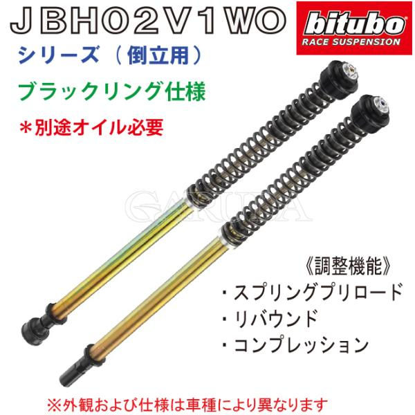 bitubo カワサキ Z900RS/CAFE(18-) 専用 フロント・インナーカートリッジ【K0109JBH02V1WO】Kawasaki