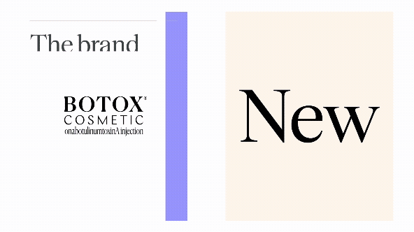 Something is coming - Botox Cosmetic Rebrand