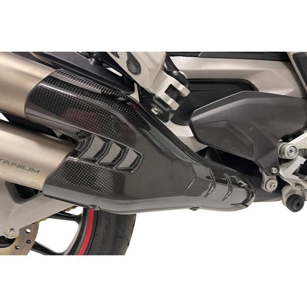 サムネイル： TERMIGNONI:DUCATI_ムルチ・ V4 (20-24) セミコンプKIT(Eマーク）チタン・チタン