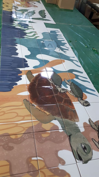 Painel Fundo do Mar