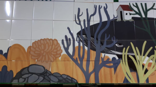 Painel Fundo do Mar