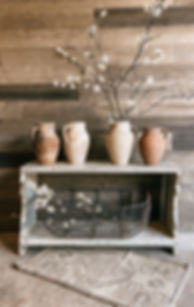 Petite Antique Bench