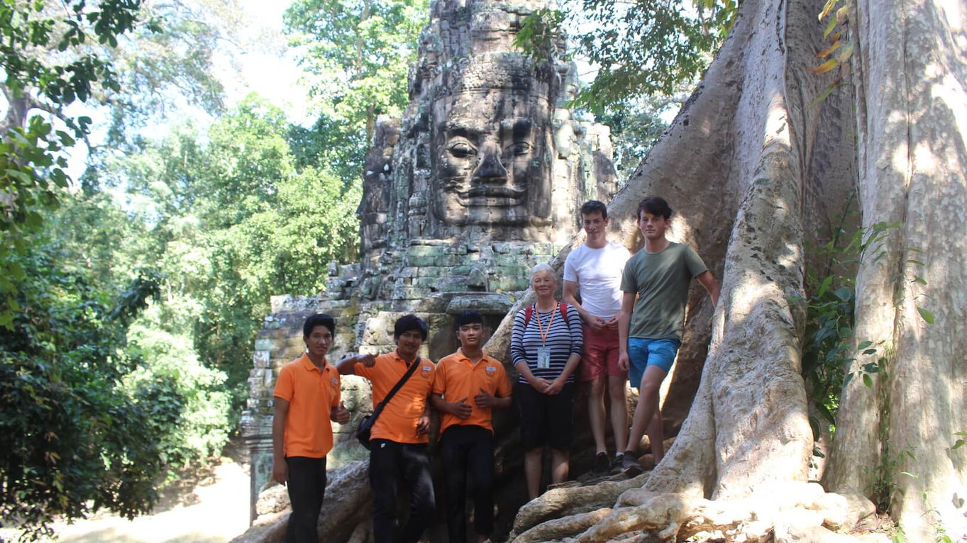 Our Angkor Sunrise