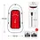 Miniatura: Canotto gonfiabile Intex 68324 gommone Excursion 4 persone con remi pompa