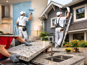 Professional Interior & Exterior Painting and Granite Installation Services