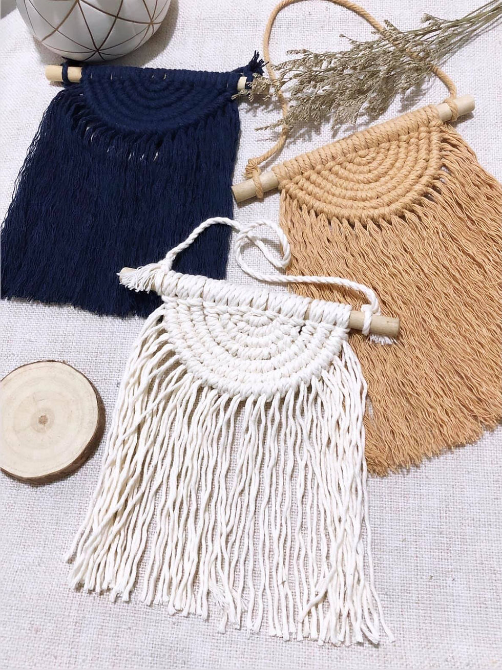 Thumbnail: Macrame products