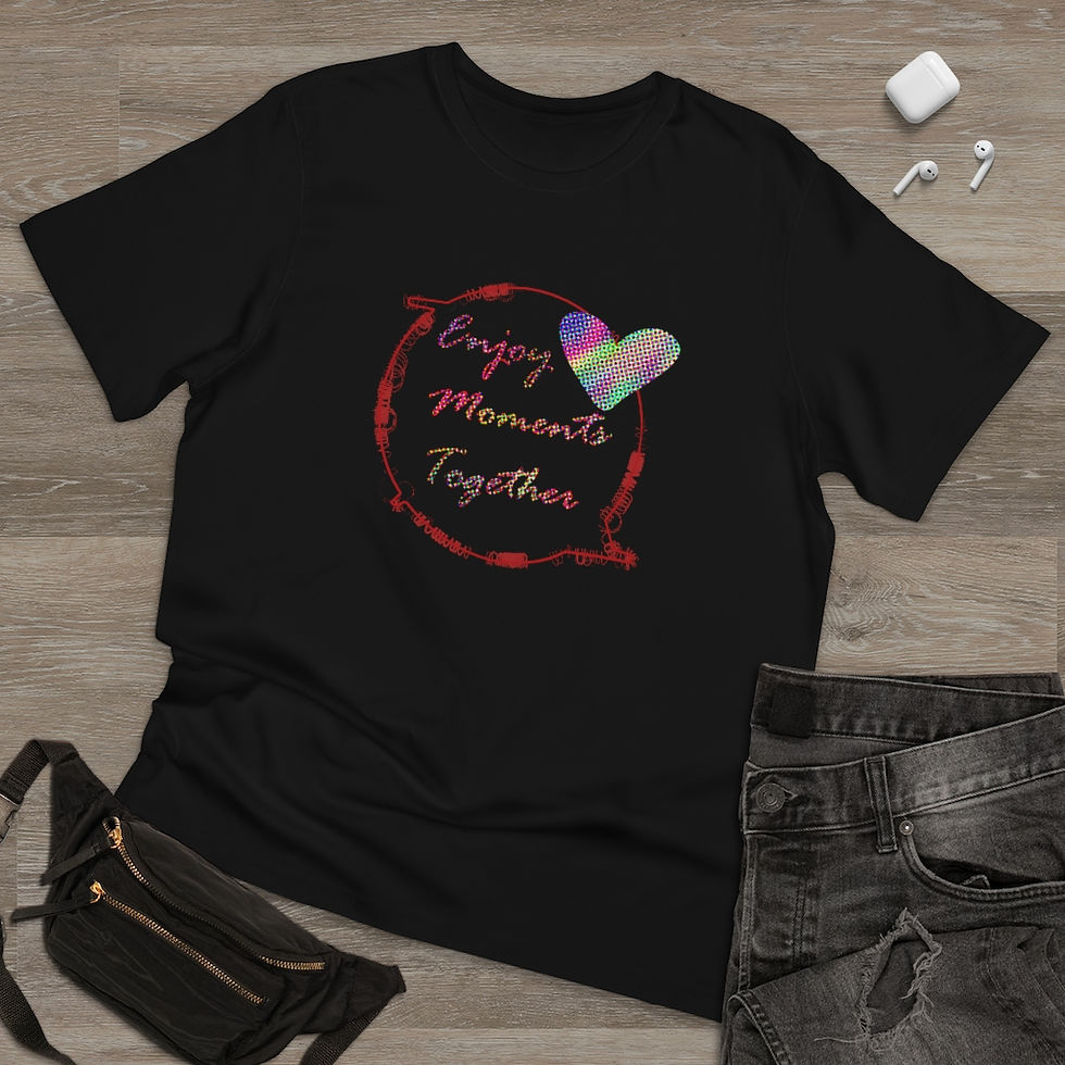 Thumbnail: Unisex Deluxe T-shirt (heart)
