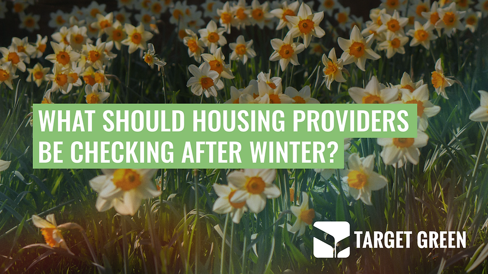 What Should Housing Providers Be Checking After Winter?