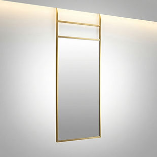 bathroom mirror
