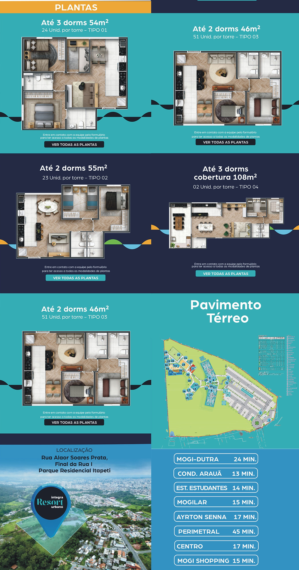  Chegou resort urbano Mogi Lançamento de Apartamentos 2 3 dormitórios no alto tiete Projeto Casa e ape  um verdadeiro Paraiso