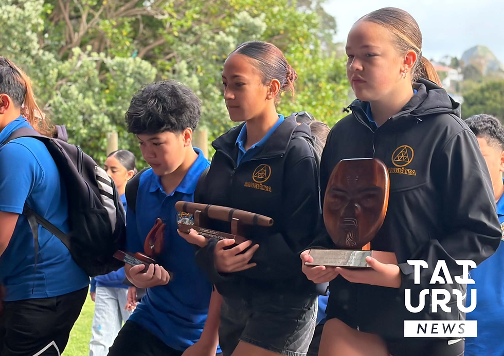 KO TE PĀREKEREKE O RANGIĀTEA NGĀ TOA WHAKAIHUWAKA O TE WHAKATAETAE KAPA HAKA Ā-ROHE O TARANAKI 2026.