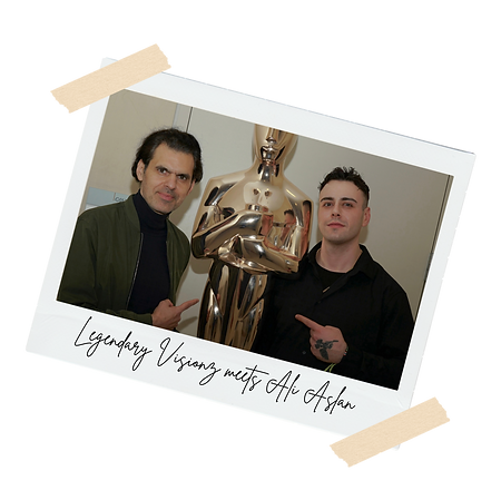 Legendary Visionz Founder Julien 'JAY' Antonio Greco & Ali Aslan auf der Berlinale 2024