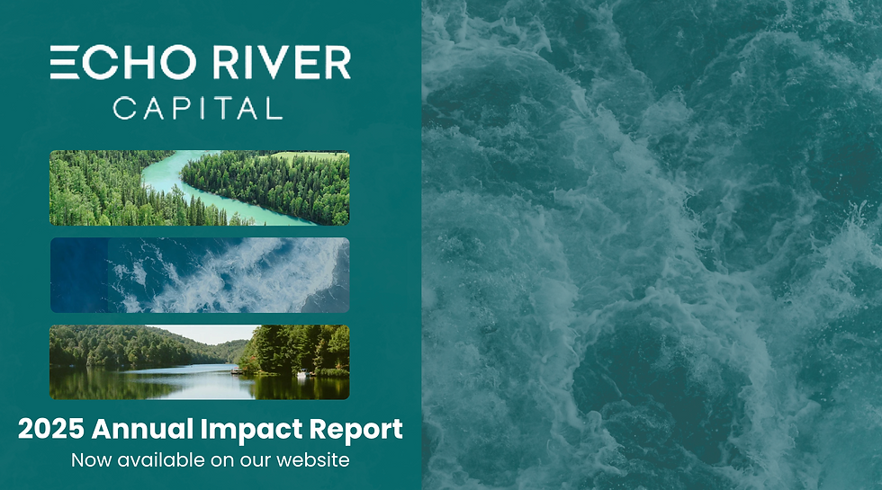 Read Echo River's 2025 Impact Report