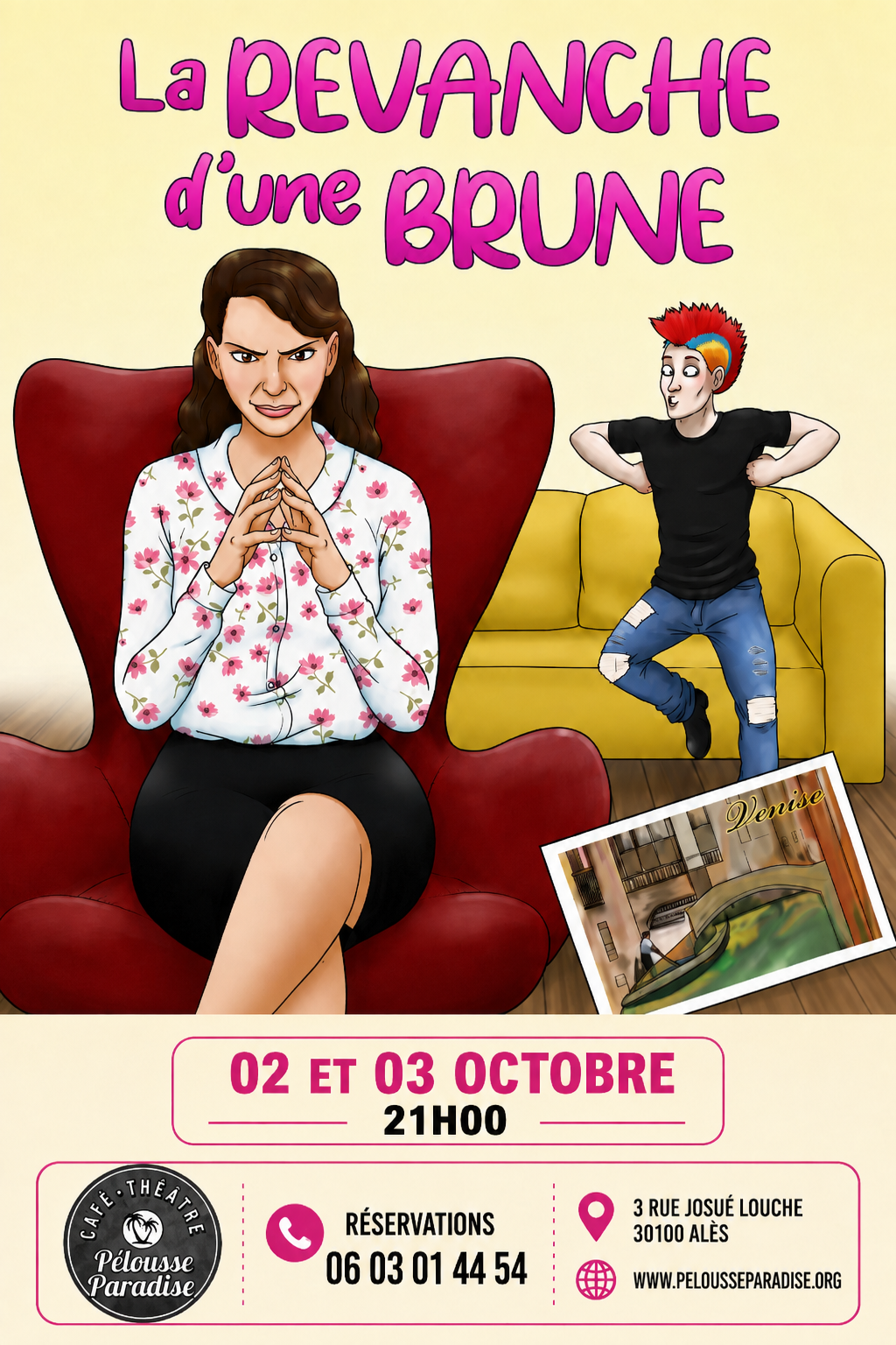 La revanche d'une brune