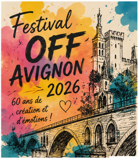 Ambiance du Festival OFF Avignon 2026 avec spectacles et théâtre humoristique dans les rues d’Avignon