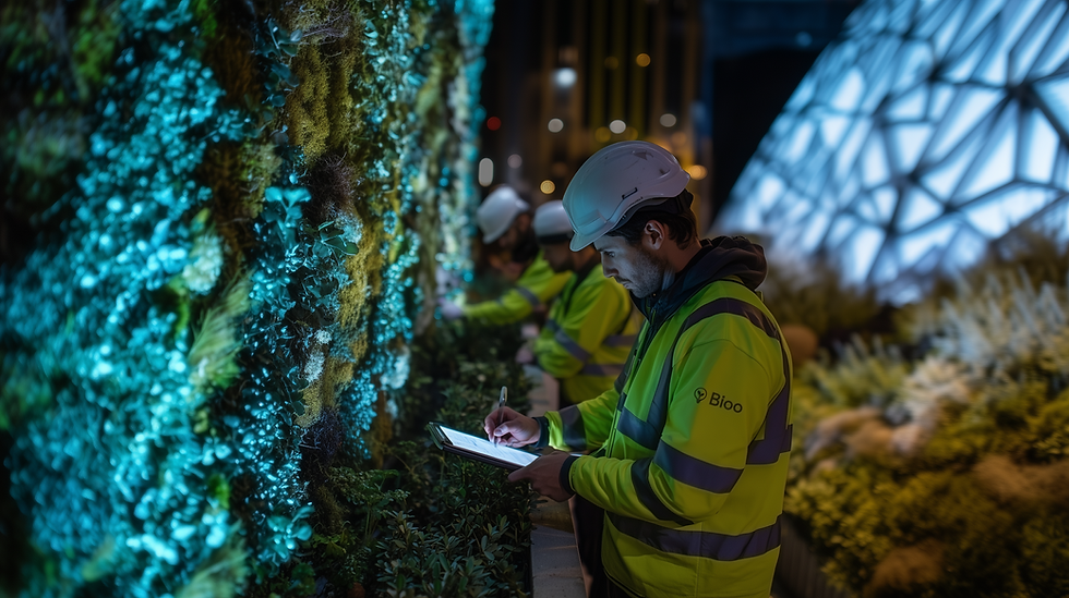 Bioo Installation with Bioluminescent Plants.png