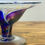 Thumbnail: Artisan Glass- Hand-Blown Ron Hinkle Iridescent Art Glass Goblet