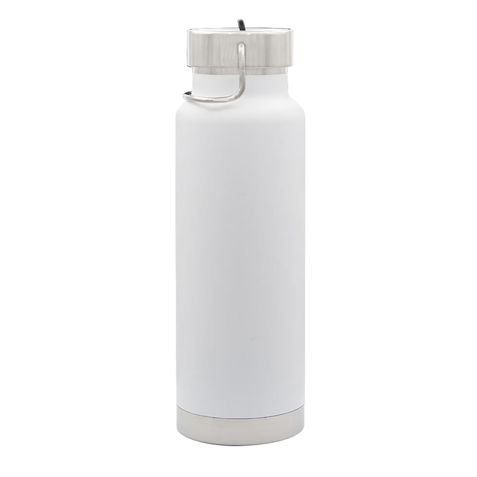 Thumbnail: Thor Copper Vacuum Insulated Bottle Straw Lid 25 oz