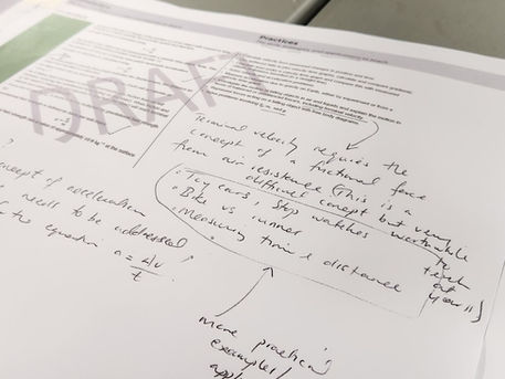 Bay Science Phase 5 senior secondary science curriculum draft feedback survey