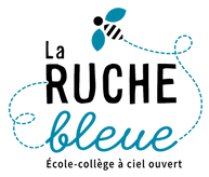 Ecole-collège La Ruche Bleue : autonomie, coopération et créativité dans un cadre respectueux de l’environnement.