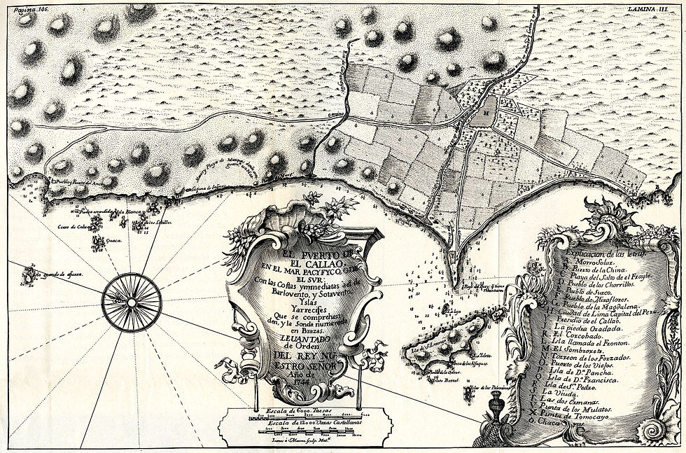 Plano de Callao XVIII (1748)