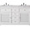 Thumbnail: Magnolia 60" White Double Sink Vanity
