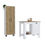 Thumbnail: Arlington 2 Piece Kitchen Set, White / Light Oak