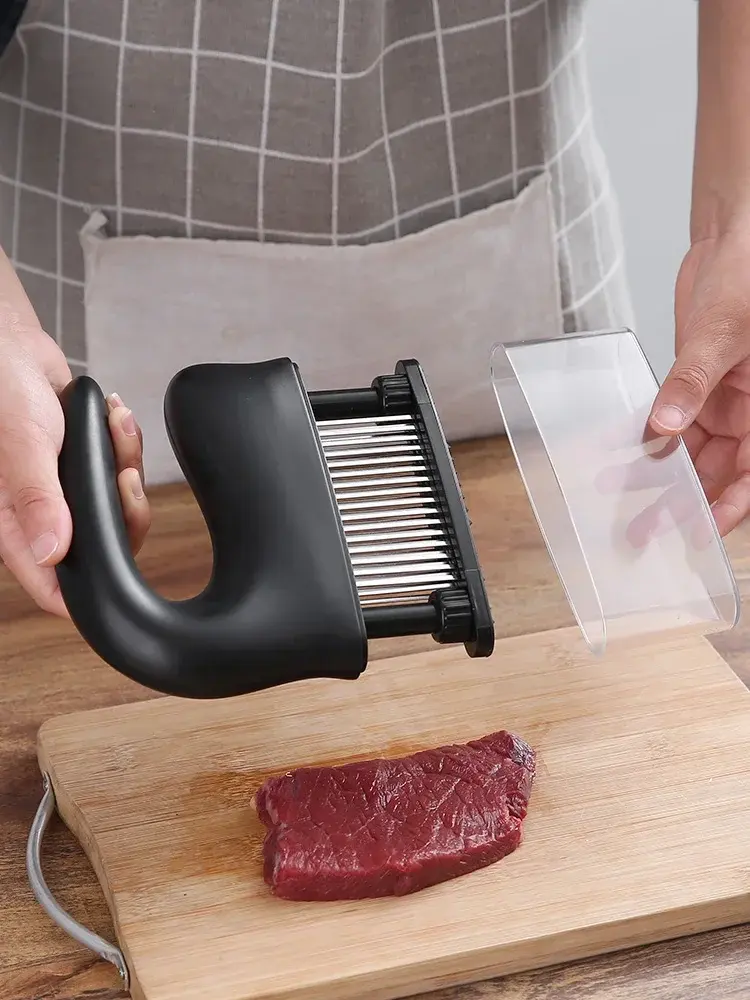 Thumbnail: Meat Tenderizer 48-Pin Knocking Meat Piercing Taste Needle