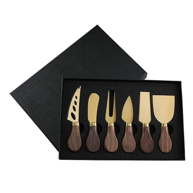 Thumbnail: Jaswehome Premium Exquisite Cheese Knives Set Stainless Steel