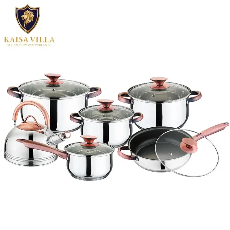 Thumbnail: KAISA VILLA KV-6667 Cooking Pot Stainless Steel