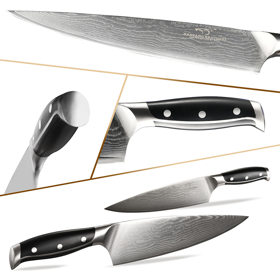 Thumbnail: Ready to Ship Professional Kitchen Knife Set Ultra Sharp