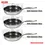 Thumbnail: AIWILL Kitchen Quality 316/304 Stainless Steel Frying Pan