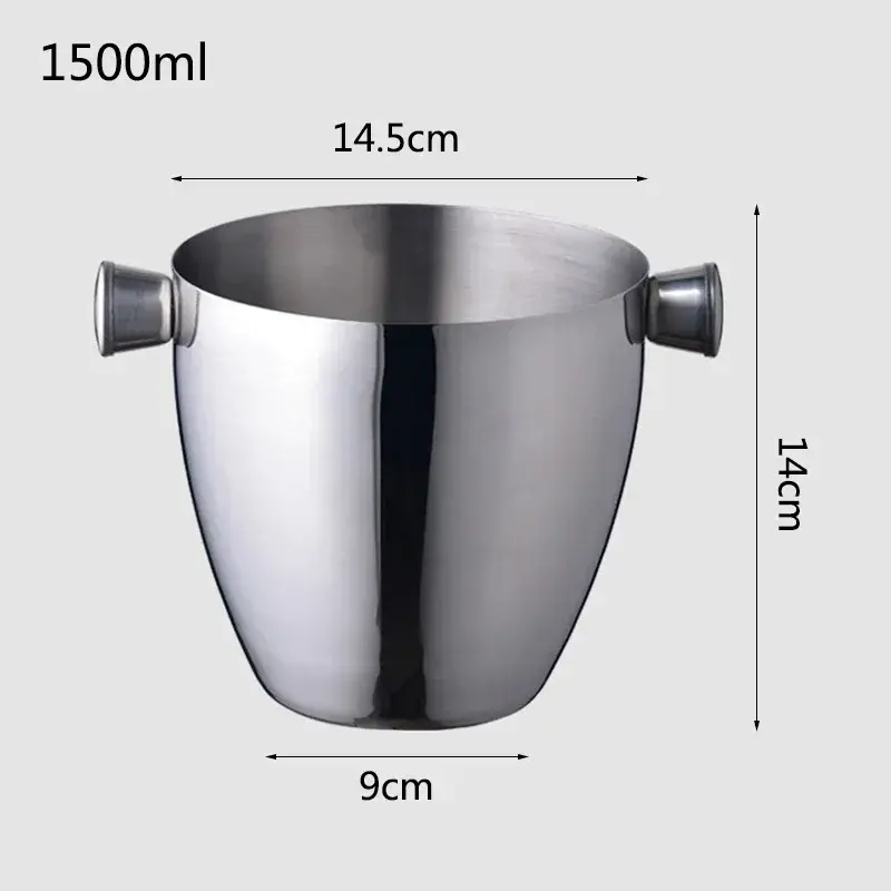 Thumbnail: UPORS Ice Bucket 1.3L Stainless Steel