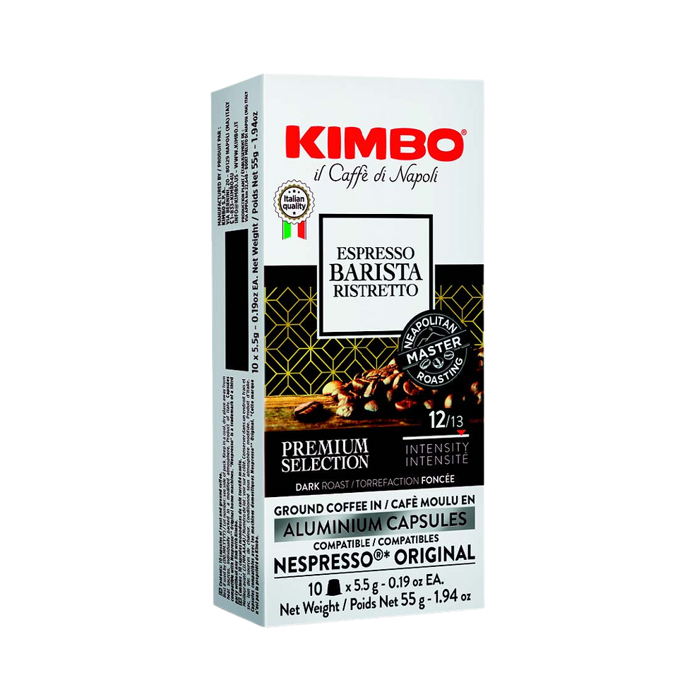 Kimbo Nespresso Aluminum Capsule Barista - 10
