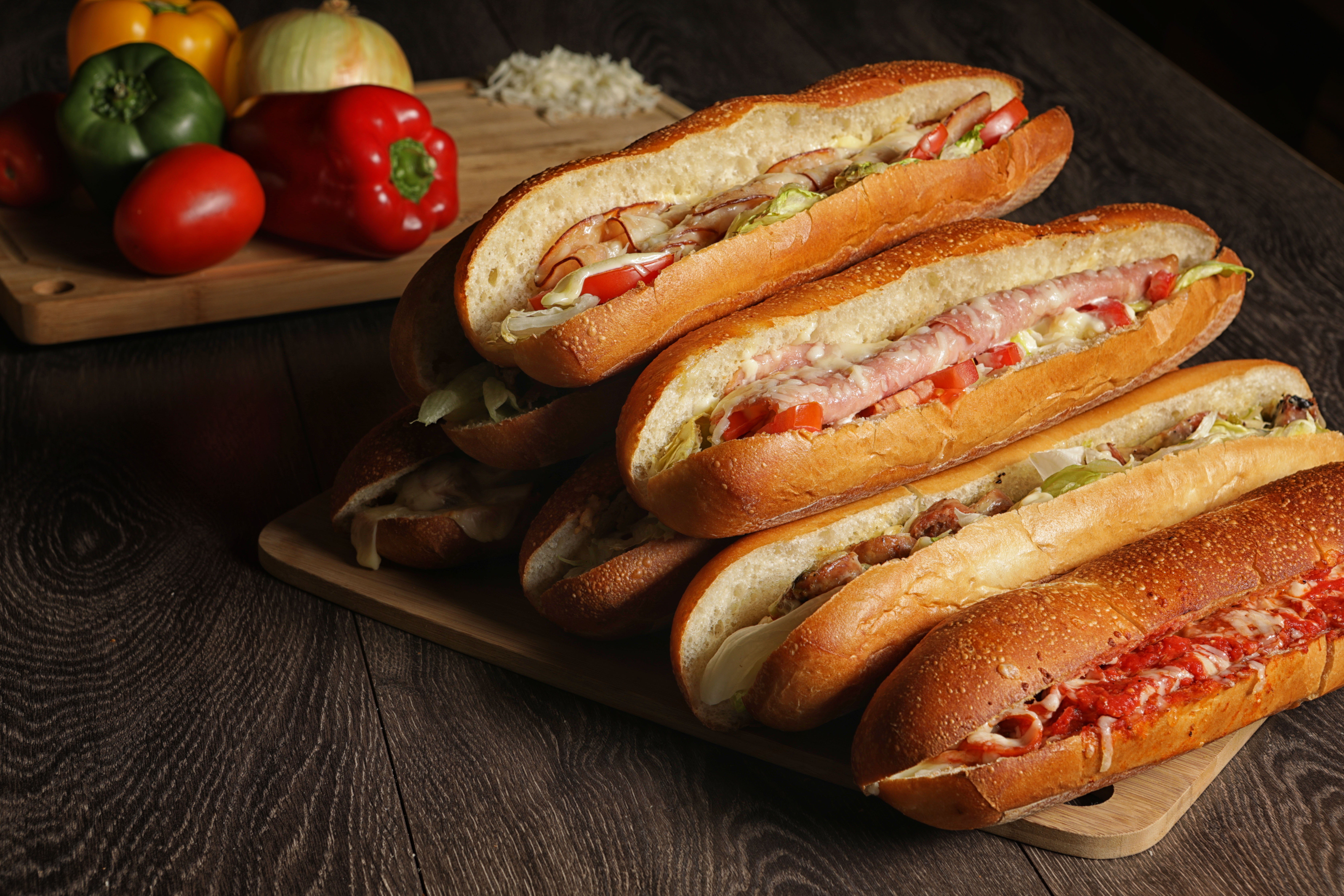 Arranged Food and Objects