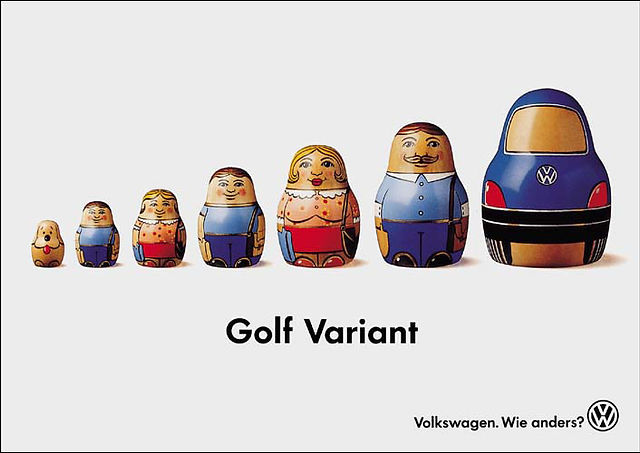 Affiche VW 1994