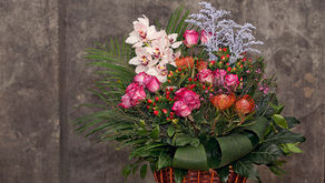 orchid flower bouquet