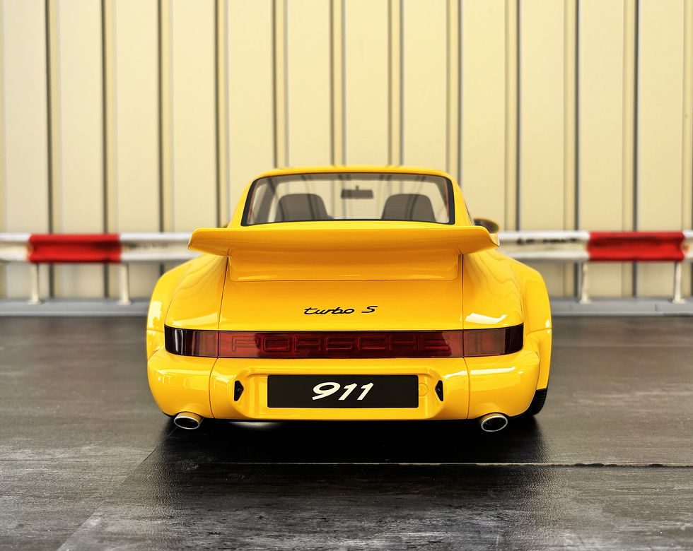 Porsche 964 Turbo S GT-Spirit 1:8 speedgelb