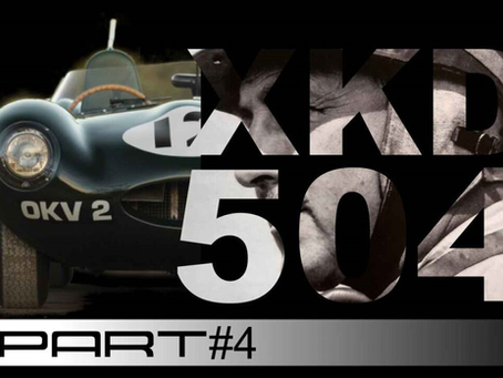 Scratchbau eines Jaguar-DType XKD504 im Maßstab 1:4