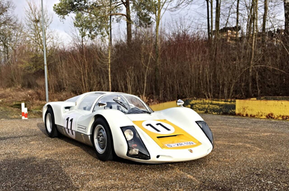 Porsche 906 Carrera scale 1:8 Finemodelcars