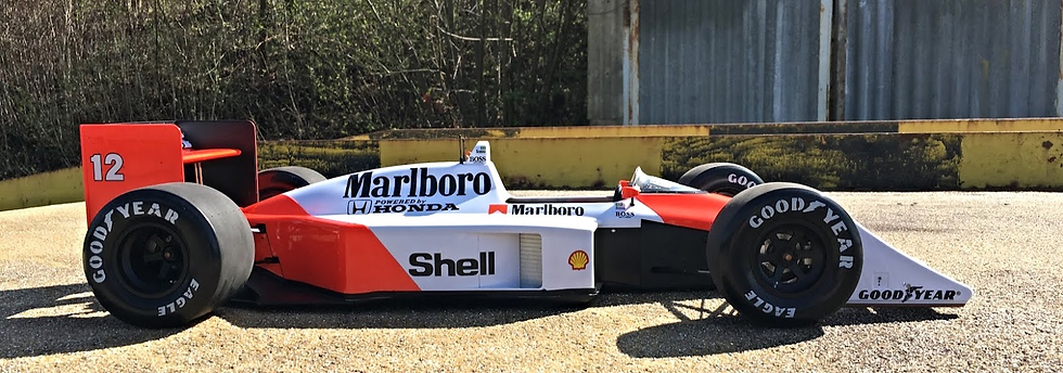 Mc Laren MP 4/4 Senna scale 1:8 Karsten Schmidt finemodelcars