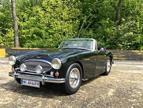 Austin Healey 3000 scale 1:8 Finemodelcars