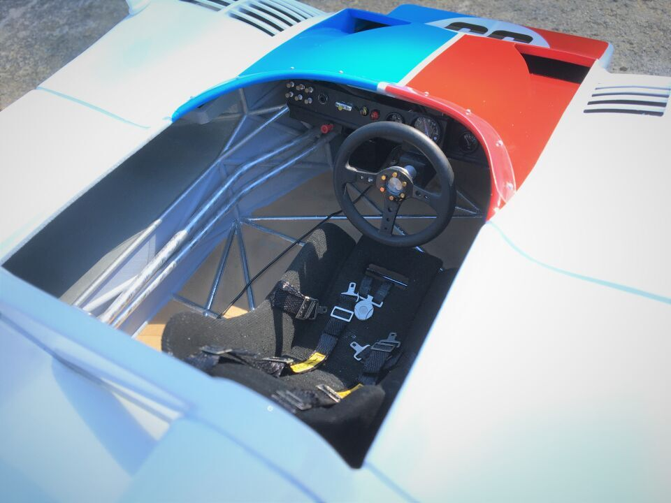 Porsche 917/10 Can Am Brumos Racing scale 1:8 Finemodelcars